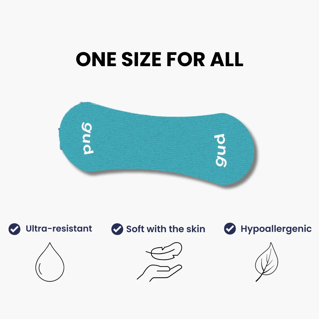 Gudsport® Tiras Nasales (Turquesa)