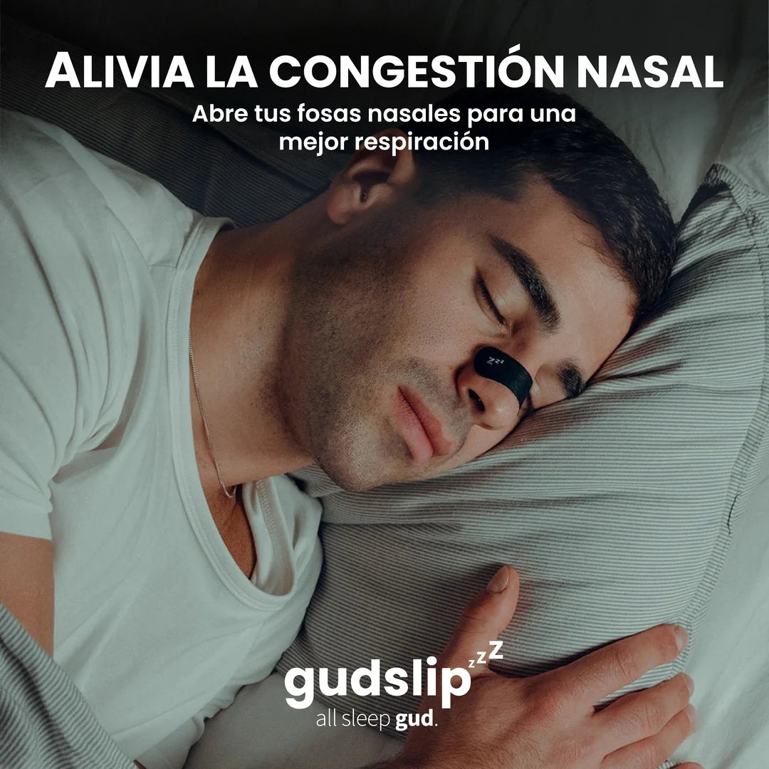 Tiras nasales Gudslip para abrir vías aéreas y mejorar la respiración