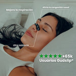 Tiras nasales Gudslip para abrir vías aéreas y mejorar la respiración