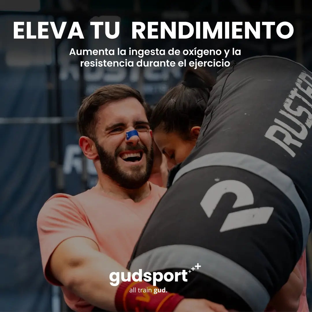Tiras nasales Gudsport para optimizar la respiración durante el deporte