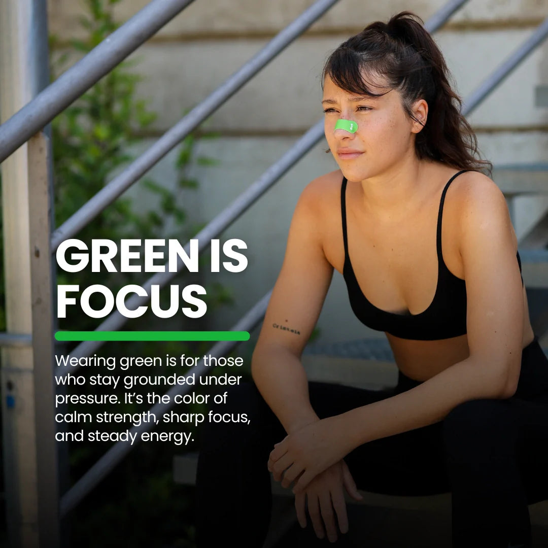 Gudsport® Tiras Nasales (Verde)