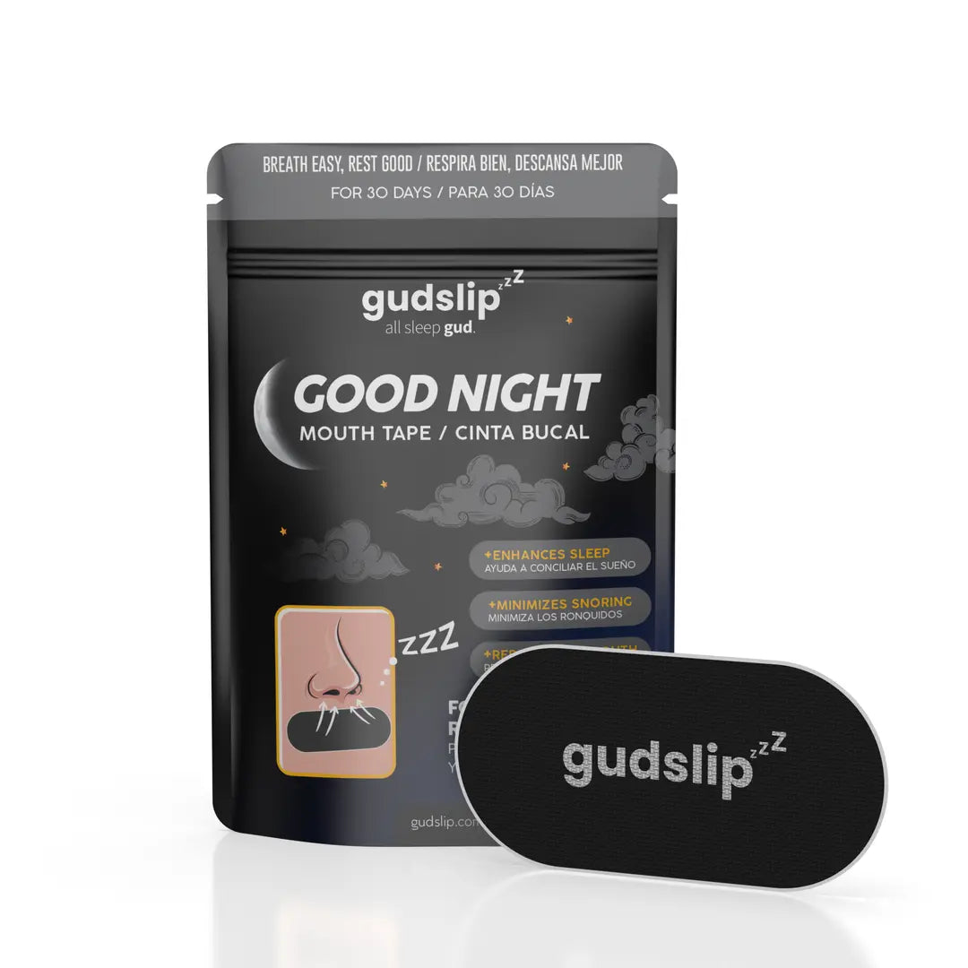 Cintas bucales Gudslip para mejorar la respiración nasal y el sueño profundo