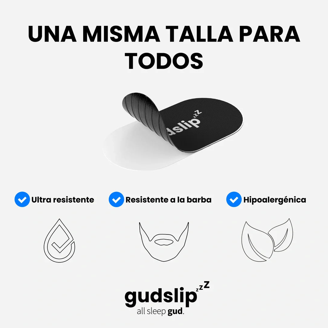 Cintas bucales Gudslip para mejorar la respiración nasal y el sueño profundo