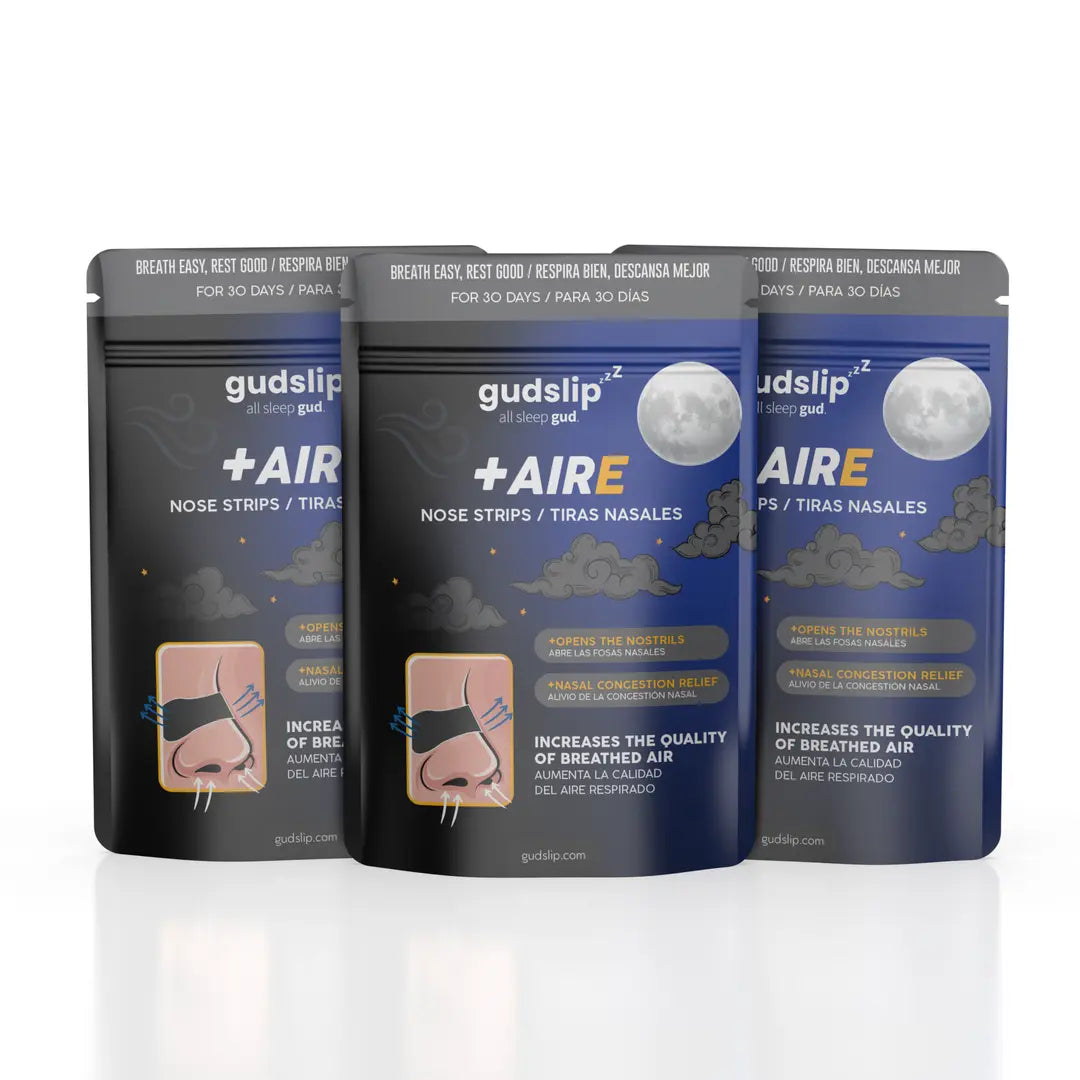 Pack de Tiras nasales Gudslip para abrir vías aéreas y mejorar la respiración