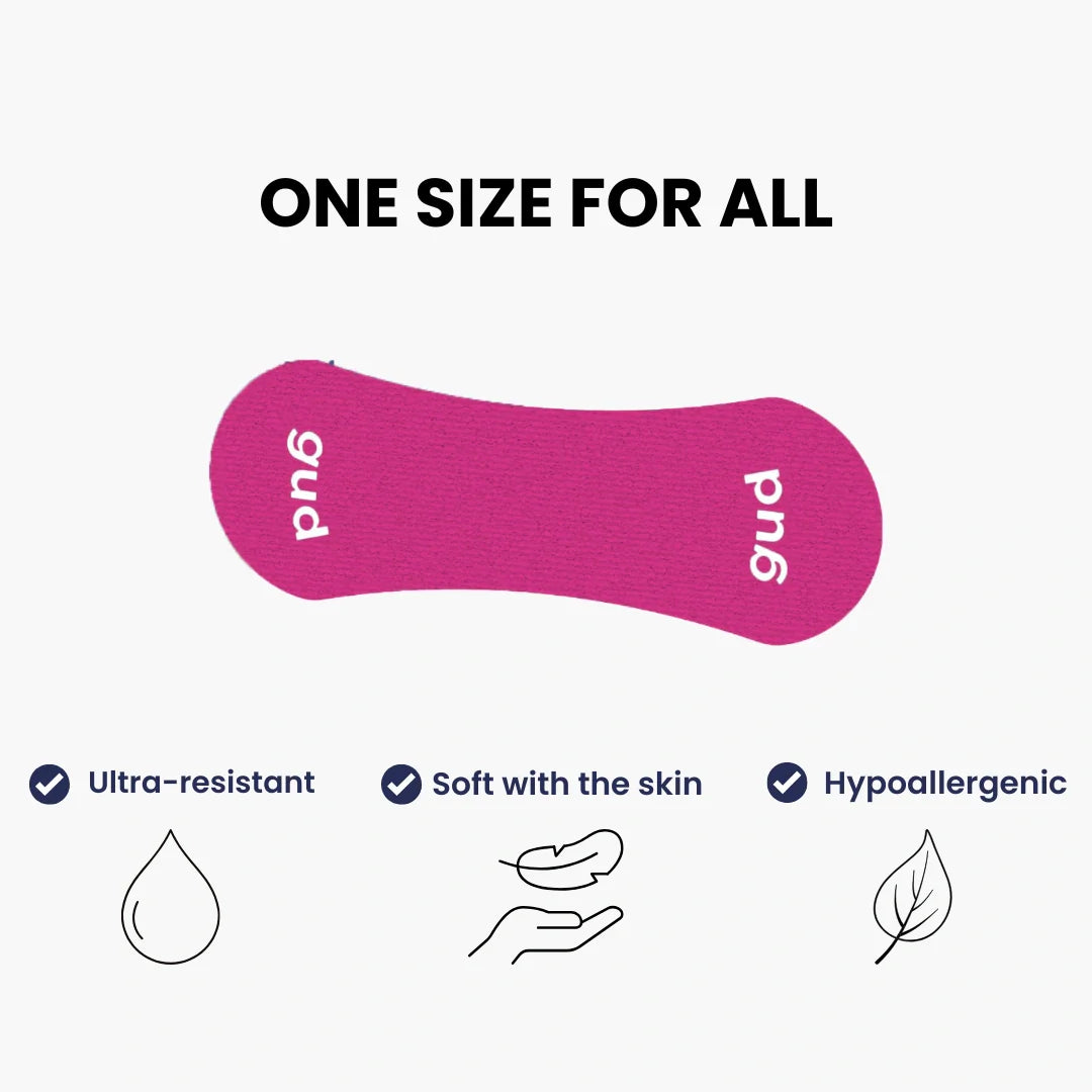 Gudsport® Tiras Nasales (Rosa)