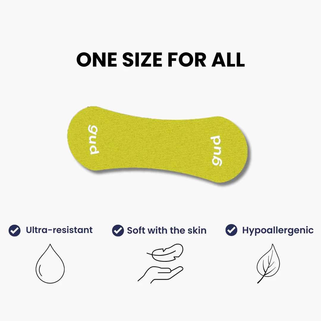 Gudsport® Tiras Nasales (Amarillo)