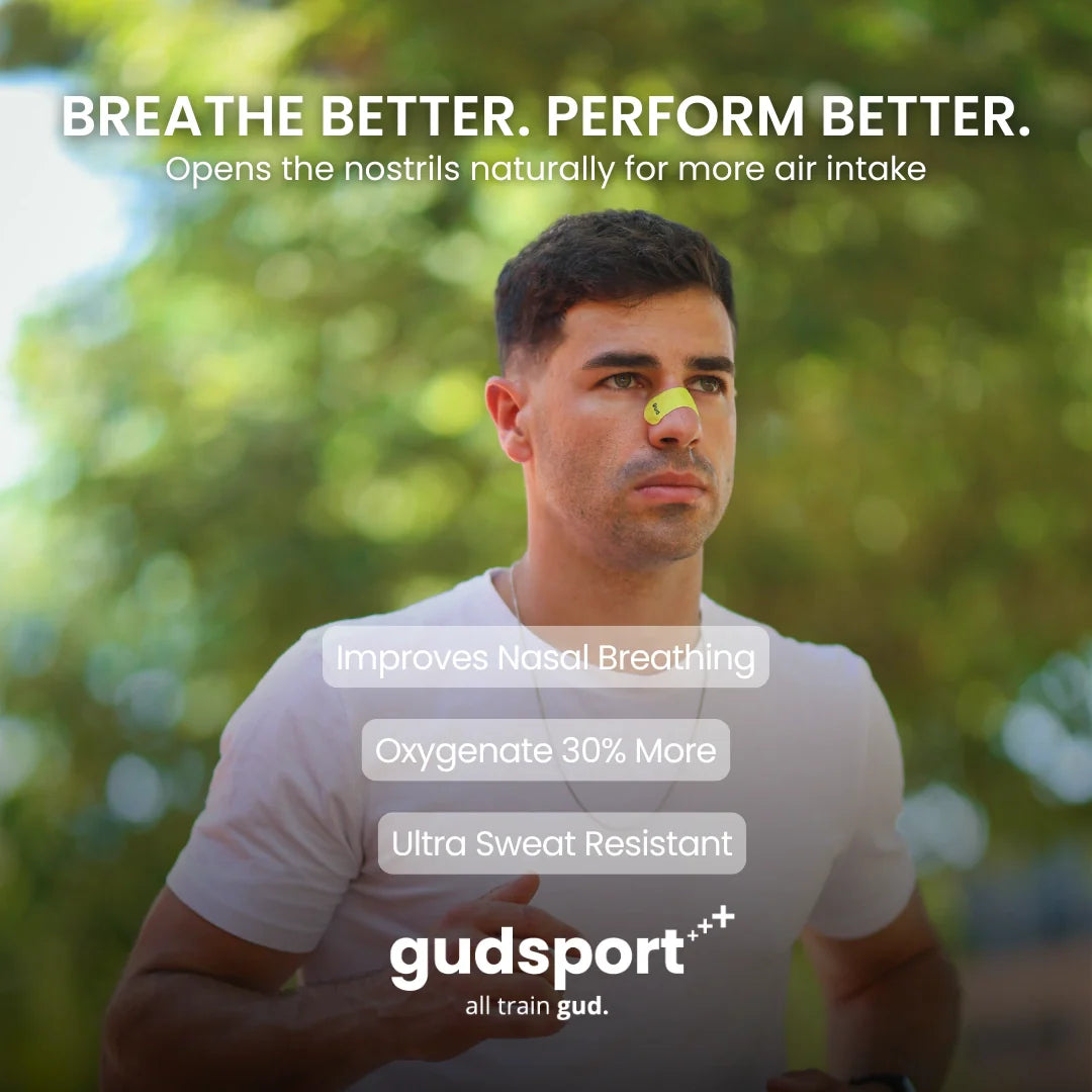 Gudsport® Tiras Nasales (Amarillo)